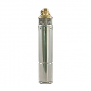 Насос скважинный UNIPUMP 4SKM 100 - 0,75 кВт (однофазный, Hmax 58 м, Qmax 46 л/мин, кабель 20 м)