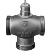Клапан регулирующий трехходовый Danfoss VRG3 - 2" (НР/НР, PN16, Tmax 130°C, Kvs 16, чугун)