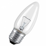 Лампа накаливания свеча Osram CLASSIC B CL 60W E27 прозрачная