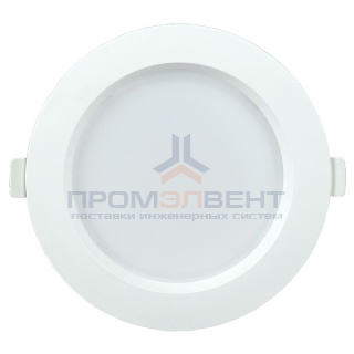Светильник LED ДВО 1701 белый круг 9Вт 3000K IP40 126x54mm IEK