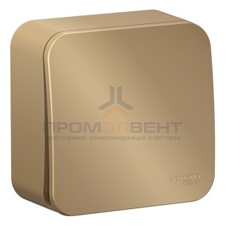 Переключатель 1-клавишный (cх.6) Blanca Schneider Electric 10А 250В титан изол.пластина