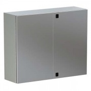 Навесной шкаф CE из нержавеющей стали (AISI 304), двухдверный, 1000 x 1000 x 300мм, без фланца