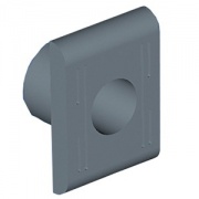 Комплект замка для пультов и шкафов CE, двойная бородка 3мм