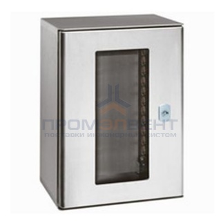 Шкаф из нержавеющей стали Legrand Atlantic inox 304L IP66 400х300х200 с остекленной дверью